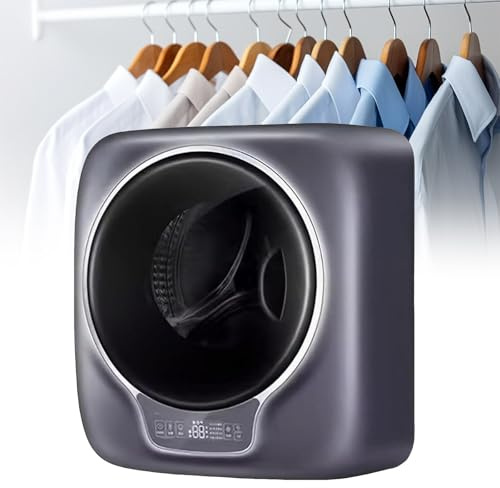 JJENXYYDS Mini Lave-Linge 3 kg, Lave-Linge Mural pour sous-vêtements, Mini-Machine à Laver compacte à Chargement Frontal entièrement Automatique,pour Les dortoirs d'appartements de Voyage