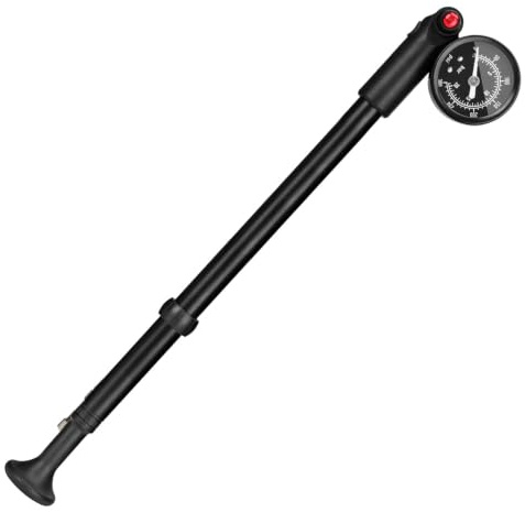 Aomiun Bike Pump Mountain 300PSI High Pressure Air Pump with Presta and Schrader Valves for Forks, Dampers, Tires