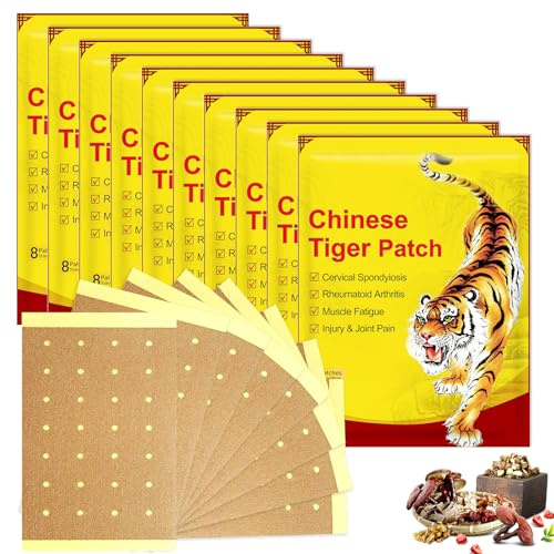 Lot de 80 patchs de soulagement de la douleur chinois, infrarouges lointains, pansements de soulagement de la douleur, pansements pour genoux, maux de dos, douleurs musculaires