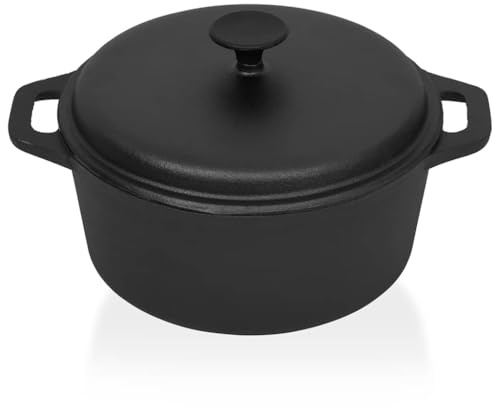 Lumanois 313362Pentola Ø26,5 cm in Ghisa, Casa e Giardino,Cucina e Pranzo,Pentolame e tegami da Forno,Pentole e tegami,Tegami, 5.91kg-313362
