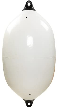 Taylor Made Products 1194 Tuff End Inflatable Vinyl Boat Fender 24 x 57 inch , White