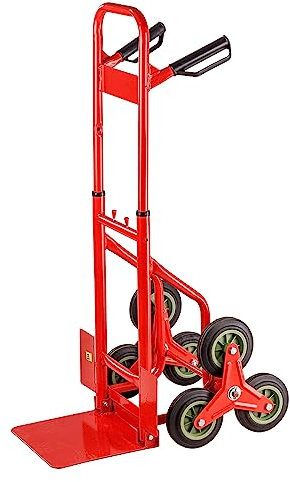 Stahlrohr Teleskop Treppenkarre Treppensackkarre Transportwagen Sackkarre 120 kg