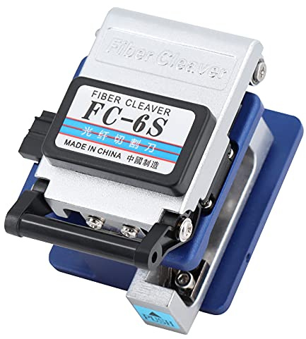 Cliveuse fibre optique FC-6S pour Sumitomo – avec 36000 coupes et revêtement, diamètre : 250 um – 900 um, lames 12 positions, matériel fibre utilisé en FTTH.