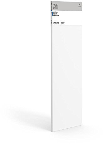 Winsor & Newton 6201060 – kilram  Classic 3-vägs grundad 350 g/m², listtjocklek 19 mm, bomull – 30 x 100 cm
