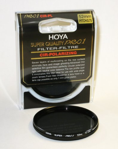 Hoya Pro1 Digital Circular PL 52mm - Filtro para cámara (5,2 cm, Negro)