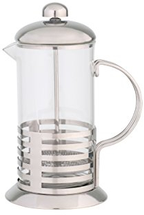 axentia Tebino Caffettiera Francese, 1 Liter, Glass, Inox