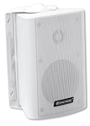 OMNITRONIC WP-3W ELA-Wandlautsprecher | 2-Wege-Lautsprecher mit Halterung, 100 V, 15 W RMS
