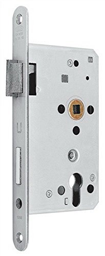 bks B-06150-C1-L-8 Behörden-Einsteckschloss 0615 Bad 24/55/78/8mm DIN L VA rd Kl 5