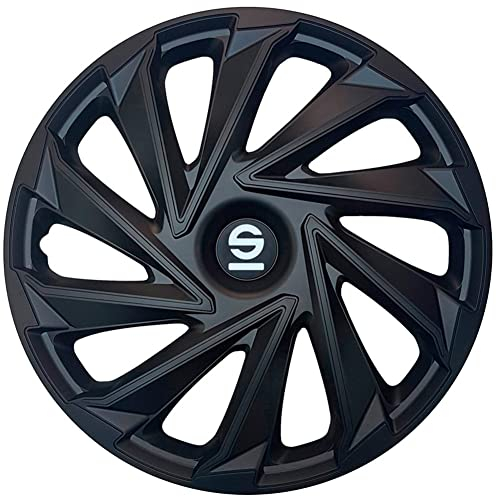 SPARCO Satz Radzierblenden Varese 15-Zoll Schwarz, 41 x 20 x 41 cm