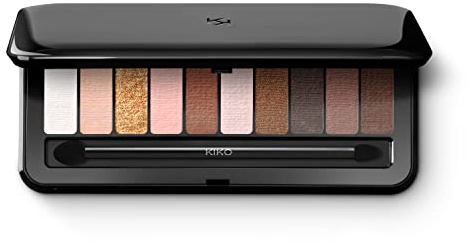 KIKO Milano Soft Nude Eyeshadow Palette 02 | Palette With 10 Multi-Finish Eyeshadows: Pearly, Matte And Metallic