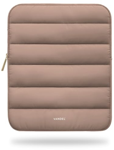 Vandel – The Original Puffy iPad-fodral 9–11 tum, brunt iPad-fodral för kvinnor och män, snygg iPad Air-påse, väska för 9, 10 och 11 tum
