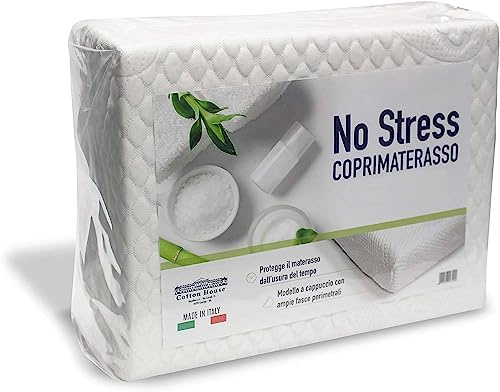 Coprimaterasso Made in Italy No Stress massaggiante (Matrimoniale) MAXI sponda materasso 30 cm
