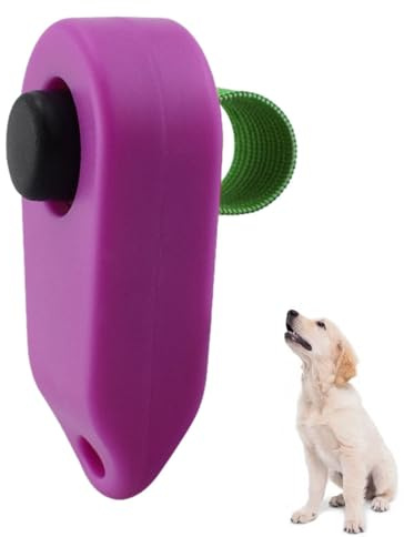 Hundeclicker für Training, Haustier Clicker Trainer,Hundeclicker für Training | Pet Cat Dog Training Clicker & Verhaltenshilfen, nützliche und effektive Clicker Trainingshilfen für Welpen bzw