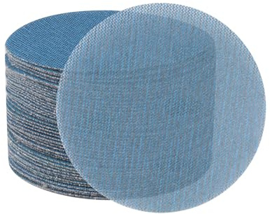 Lot de 40 disques abrasifs en maille de 125 mm - 12,7 cm - Grain 800 - Sans poussière - Pour voiture, bois, meubles, sols - Ponçage et polissage