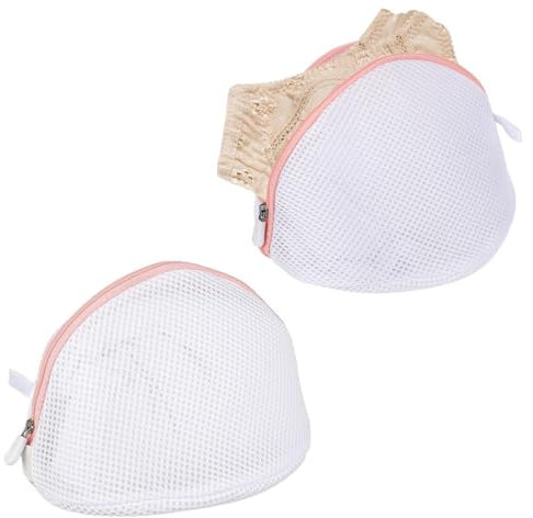 JEYORZY 2 Pcs Rete per Bucato per Reggiseno, Rete per Bucato per Reggiseno per Lavatrice, Retina per Lavatrice, Rete per Bucato per Reggiseno Riutilizzabile, Adatta per Reggiseno, Biancheria Intima