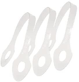 Tongue Cleaner Scraper, White Plastic, Set of 3 breath rx
