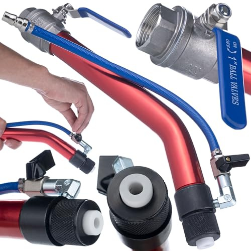 Rosfix Pistol Sprayer V1 - For Plastering Machine MultiSpray PRMS3.7/MS4000/PRMS4 | Precise & Ergonomic | For Plaster, Cement & Insulation Plaster | Plaster Spray Gun