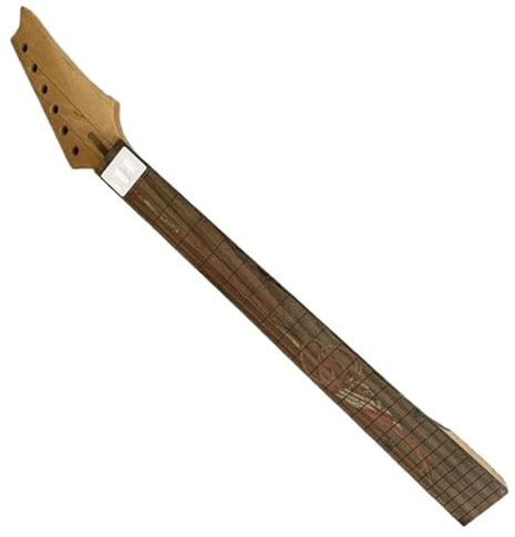 Gitarrenhals Professionelle 24 Bünde E Gitarre Hals Ahorn Palisander Sapele DIY Ersetzen