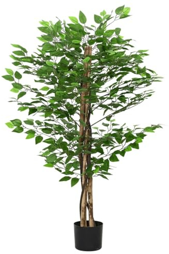 Lumanois Ficusbaum Künstlich 788 Blätter 120 cm Grün,4.9kg,4103586
