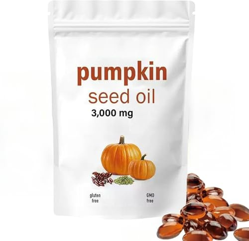 Olio di semi di zucca - Supporta la salute maschile e la cura dei capelli