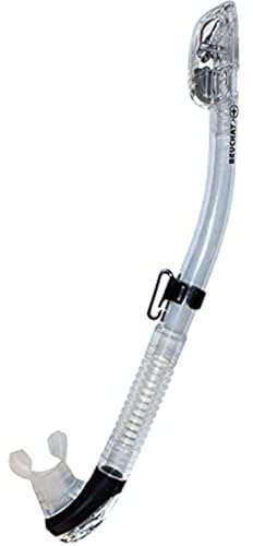 Beuchat Unisex-Adult Airflex Hyperdry Snorkeling SCHNORCHEL, Durchsichtig, Dimensione Unica EU