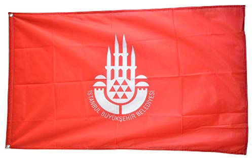 Flaggenfritze® Flagge/Fahne Türkei Stadt Istanbul - 90 x 150 cm
