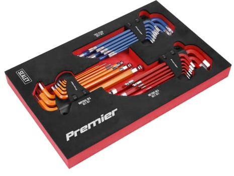 Sealey Premier Master Allen Key Hex Set, 27pc - AK7179