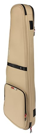 Gator Cases ICON Series Gig Bag Tasche für E-Bassgitarren | Farbe Khaki | (G-ICONBASS-KHK)