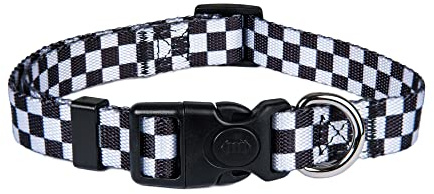 ASTORPET | Verstellbares Hundehalsband, weich und langlebig, für kleine, mittelgroße und große Hunde, Schnalle mit Sicherheitsverschluss, Modell Jaque – Größe S