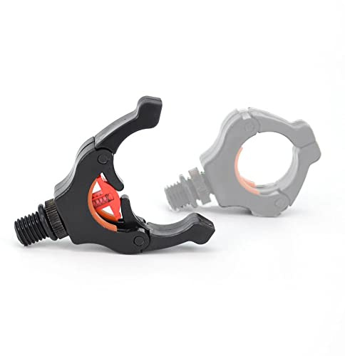 zalati Bastone per canna da pesca testa supporto per canna da pesca testa con vite M3/8 per attrezzatura da pesca alla carpa pinza - serratura magnetica