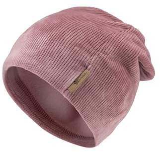 Sterntaler Beanie Bedruckt mit Blumen für Mädchen - Baby und Kinder Mütze aus Mischgewebe