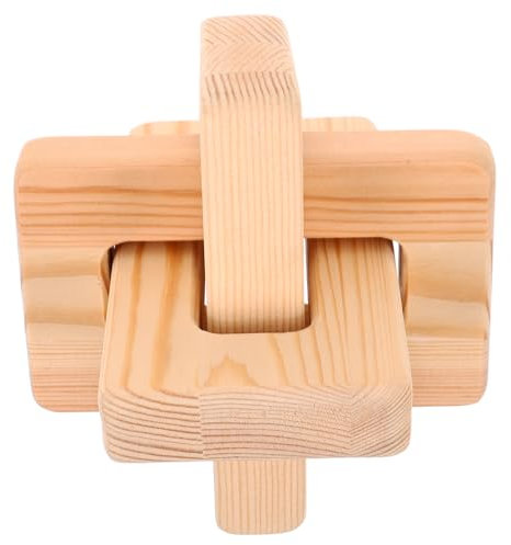 FUNOMOCYA Holzknotendekor Für Wohnzimmer Tischdekor Aus Holz Holzkette Mit Rustikalem Stil Natürliche Heimdekoration Kompakt Und Handgefertigt