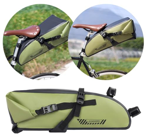 LYEAA 10L Fahrradtasche unter dem Sitz, wasserdichte Fahrradsatteltasche, große Fahrradaufbewahrungstasche unter dem Sitz for faltbare Mountainbike-MTB-Rennräder
