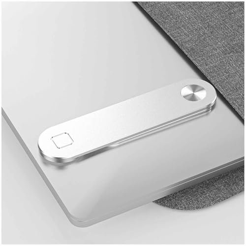 NISMIA Silber, Bildschirmverlängerungsständer aus Aluminiumlegierung, Verstellbarer Laptopständer, magnetischer Telefonhalter mit Seitenbildschirmverlängerung aus Metall