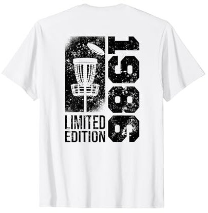 DiscGolf Disc-Golfer Jahrgang 1986 Geburtstag Disc-Golf T-Shirt