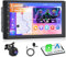 Autorradio Estéreo Motorsi de Doble DIN con Android Auto Pantalla Táctil HD de 7'' y 1080P Estéreo para coche de 2 Din Android 15,GPS/WiFi/Bluetooth/FM/RDS/Doble USB,Cámara de Respaldo AHD y Micrófono