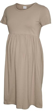 MAMA.LICIOUS Mlmia Ss JRS Abk Skater Dress Noos, Måne kjol, L