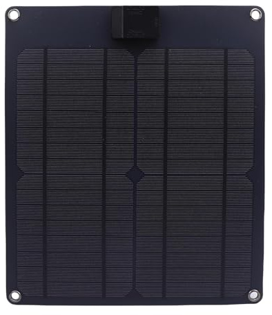 Yechiry Solarpanel, 30W Solar Batterie Ladegerät, IP67 Wasserdicht, USB Solar Panel Rinnle Ladegerät mit Ladung Controller für Auto, Automobil, Boot, Marine, Wohnmobilanhänger