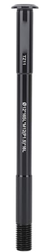 XGOUGUAAU Perno Passante Posteriore per Bici in Lega di Alluminio, Perno Passante per Telaio 142 x 12 mm, Ruota per Bicicletta con Perno Passante di Facile Installazione con 12 x 165L x M12