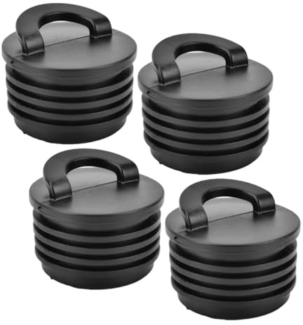 Veemoon 4 Stück Kajak Lenzstopfen aus Langlebigem Gummi Boots Ablassstopfen 31mm X 36mm Ersatzteil für Kajak und Kanu