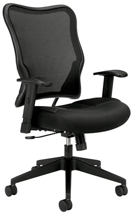 HON Wave Ergonomic Office Chair, Lumbar Support, Desk Chair, Black