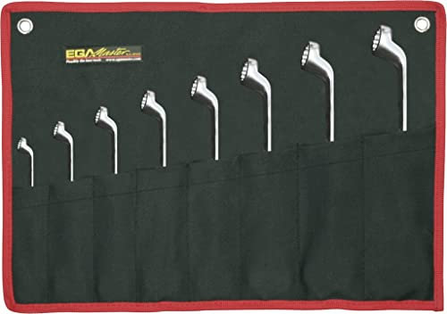 Ega Master - Juego De 10 Llaves.Acodadas Cromado Aerospacial