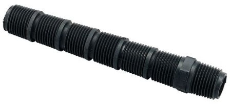 Orbit 3 Pack 37113 Cut-Off Sprinkler Head Riser | 3/4 Inch Thread x 6 Inches Long | Adjustable Height Riser Pipe