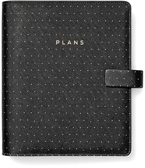 Filofax Moonlight A5 Organiser Black 2023, 22-022655
