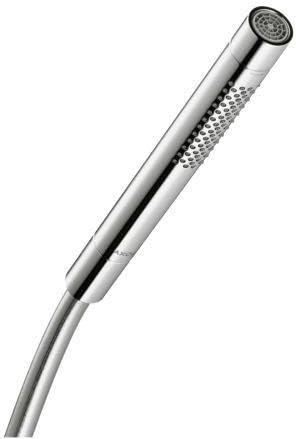 hansgrohe Stabhandbrause Axor Starck DN 15, 2jet, mattschwarz