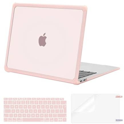 MOSISO Kompatibel mit MacBook Air M1 13 Zoll Hülle 2021 2020-2018