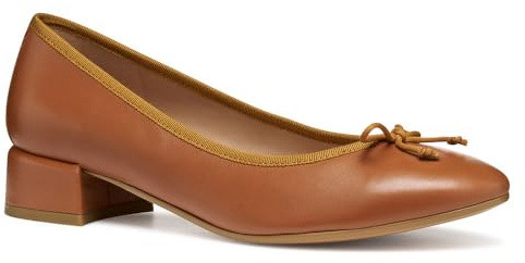Geox D FLORETIA A, Ballerina Donna, Ochre, 35 EU