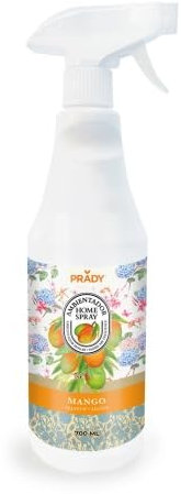 Prady - Spray per Ambienti Mango - 700 ML - Fragranza Esotica e Fruttata per un Ambiente Energico