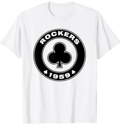 Rocker 1959 Cafe Racer Retro Classic Motorcycle Mod T-Shirt