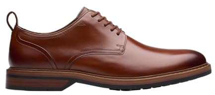 Clarks Aldwin Lace - Zapatos para Hombre, Piel bronceada, Talla 44, marrón (Tan Leather), 46 EU